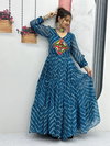 PC N10 Bandhani Print Navaratri Special Gown Wholesale Price In Surat